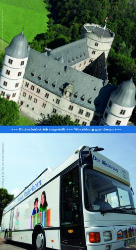 Teil-Lockdown im November: Kreismuseum Wewelsburg ab dem 2. November geschlossen, Bücherbus stellt seine Fahrt ein